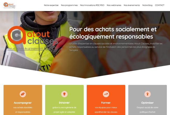 illustration site internet