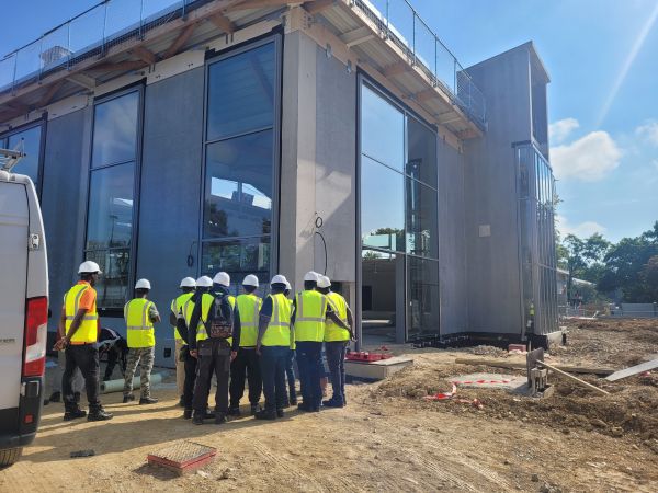  Visite de chantier - Centre Aqualudique de Villejean 